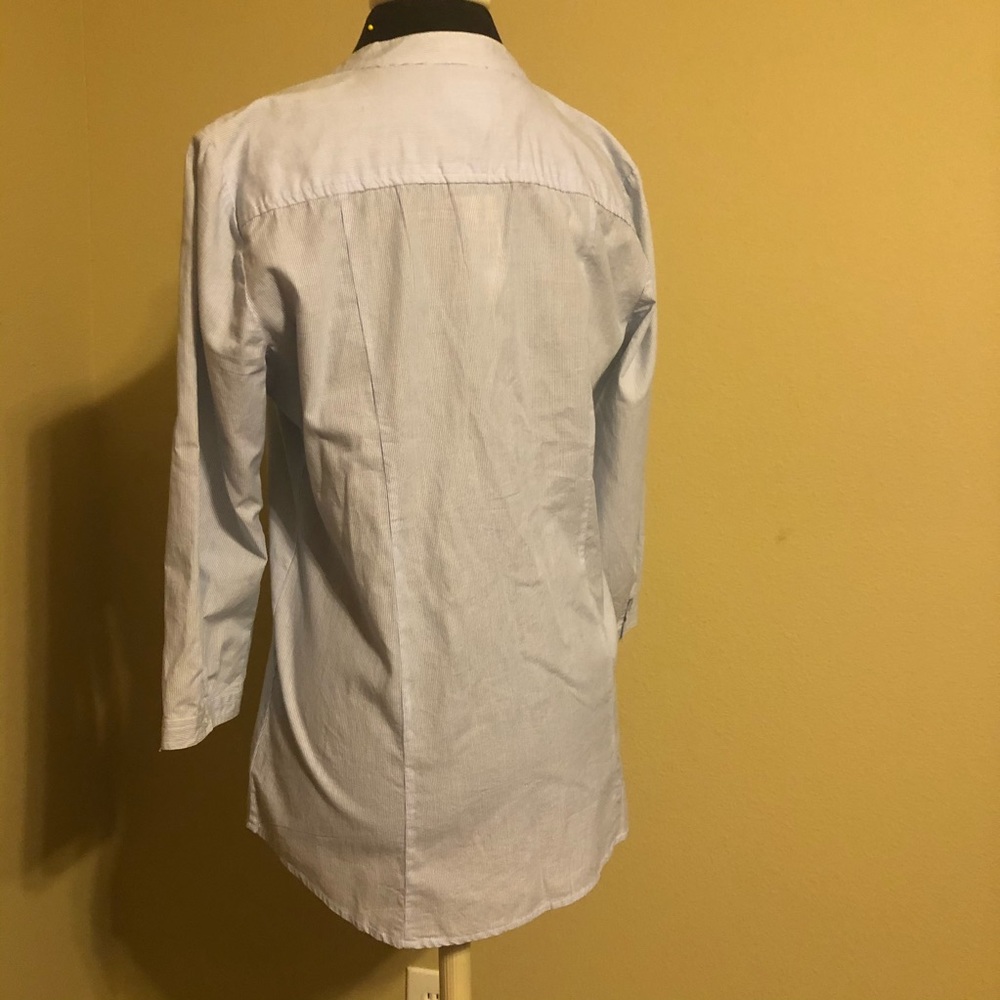 ❤️ American eagle striped pleated shirt 💚 - Picture 2 of 6